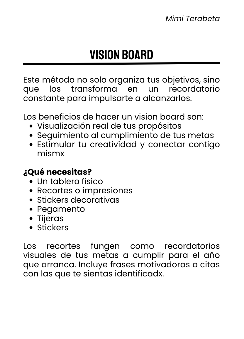 Taller Vision Board 2026 — Online | Manifestación con Conciencia